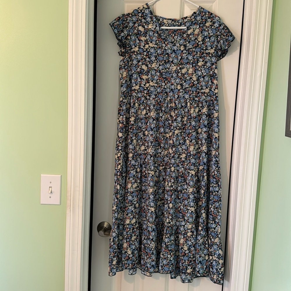 Floral Shift Dress